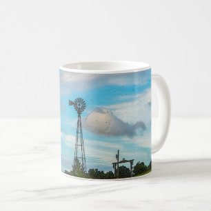 Windmill Bird Flock Coffee Mug