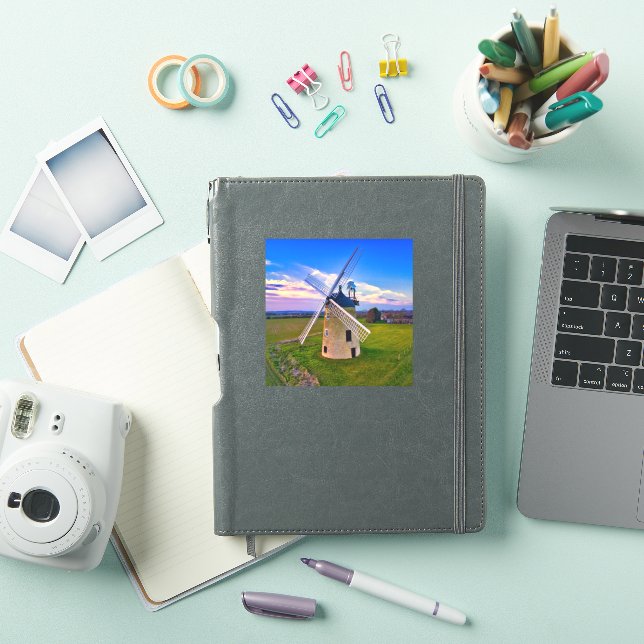 Windmill Blue Sky (iPad Cover)