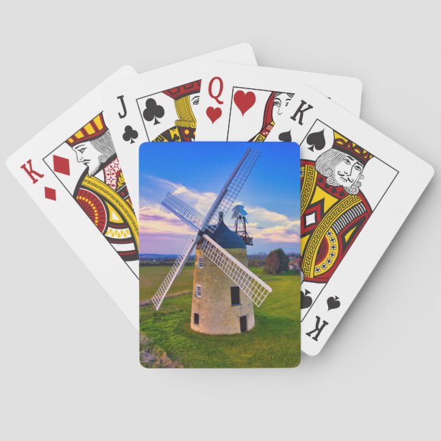 Windmill Blue Sky Playing Cards (Back)
