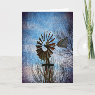 Windmill Blues Card