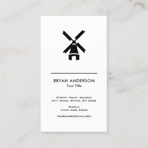 Windmill Business Card