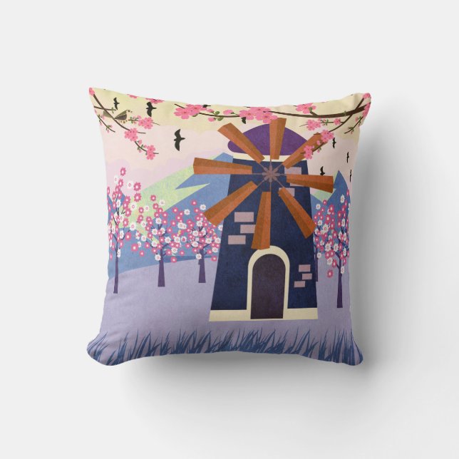 Windmill Cushion (Front)