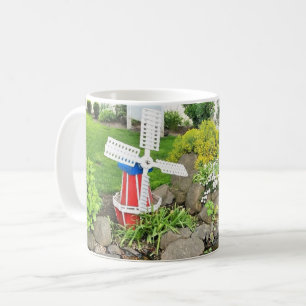 Windmill Garden Decor Coffee Mug