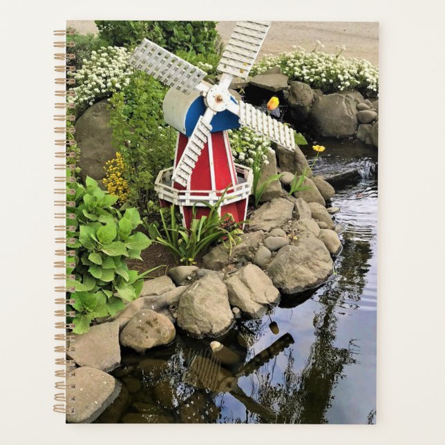 Windmill Garden Decor Planner (Front)