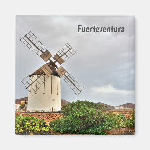 Windmill in Fuerteventura Magnet