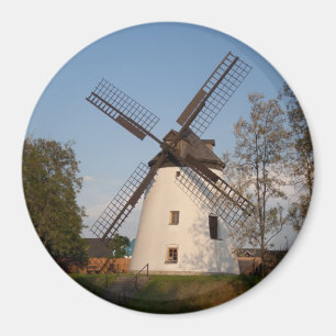 Windmill In Podersdorf Magnet