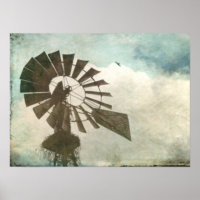 Windmill in the Sky Poster (Front)