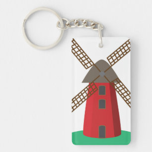 Windmill Key Ring