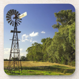 Windmill near Hume Highway, Victoria, Australia Coaster