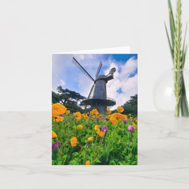 Windmill Note Card (Front)