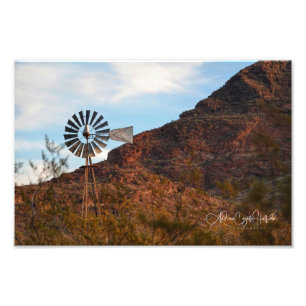 Windmill of the West Photo Print