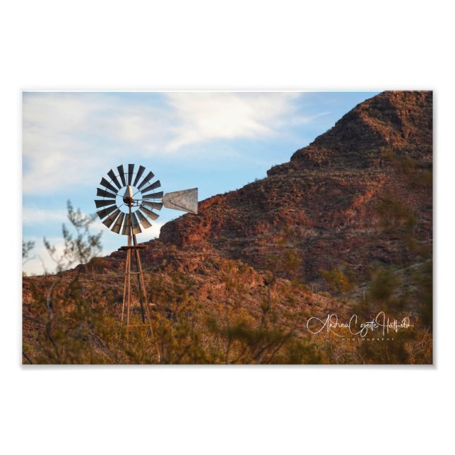 Windmill of the West Photo Print (Front)