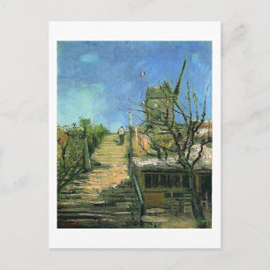 Windmill on Montmartre (F271) Van Gogh Fine Art Postcard