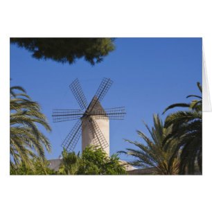 Windmill, Palma, Mallorca, Spain