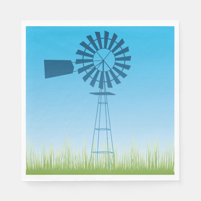 Windmill Paper Napkins (Front)