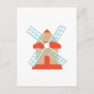 Windmill Postcard