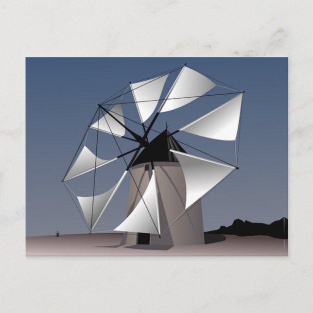 windmill postcard (Front)