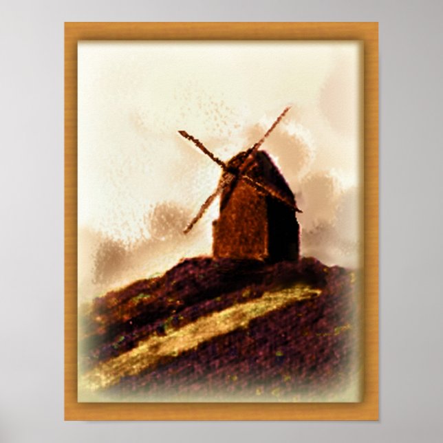 Windmill Print (Front)