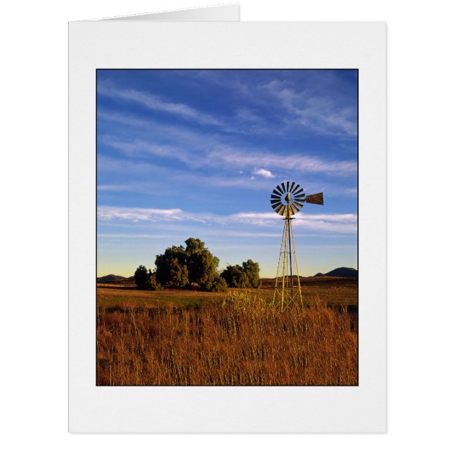 " Windmill Sunrise " Vertical (Front)
