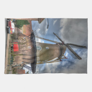 Windmill Tea Towel