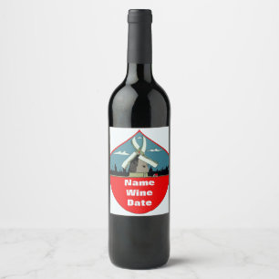 Windmill Wine Label