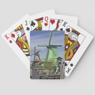 Windmill, Zaanse Schans, Holland, Netherlands 2 Playing Cards