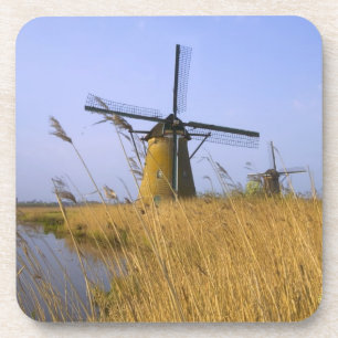 Windmills along the canal in Kinderdijk, 2 Coaster