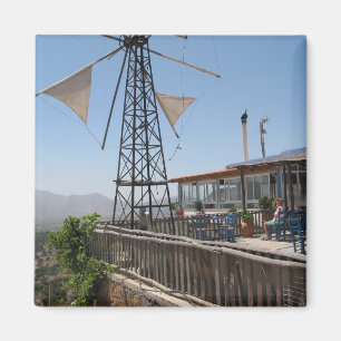 Windmills of Crete Magnet
