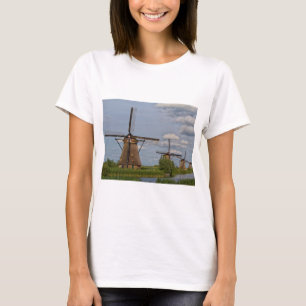 windmills of Kinderdijk world heritage site T-Shirt