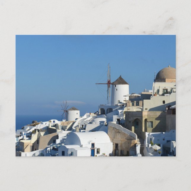 Windmills of Oia Postcard (Front)