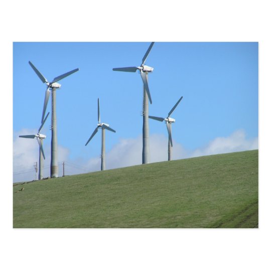 Windmills on the 580 postcard