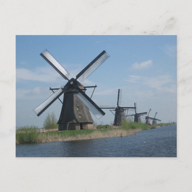 Windmills Postcard (Front)