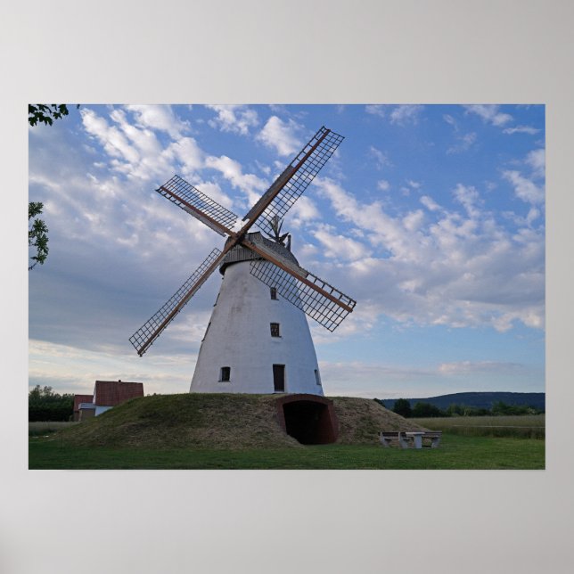 Windmühle Veltheim Poster (Front)
