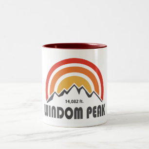 Windom Peak Two-Tone Coffee Mug