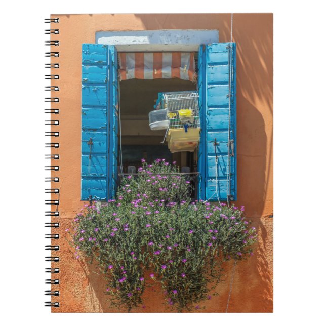 Window and birdcage notebook (Front)