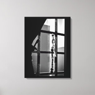 Window Art Canvas Print