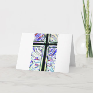 Window Art Cross 2 Card