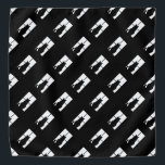 Window Black Cat Click to Customise a colour decor Bandana<br><div class="desc">For Cat Lovers, a window black cat scene where you can also apply your own colour decor choice if you would like as an option. Please make sure to customise the colour for the front and the back of products with two sides or multiple elements. Easily change the background colour...</div>
