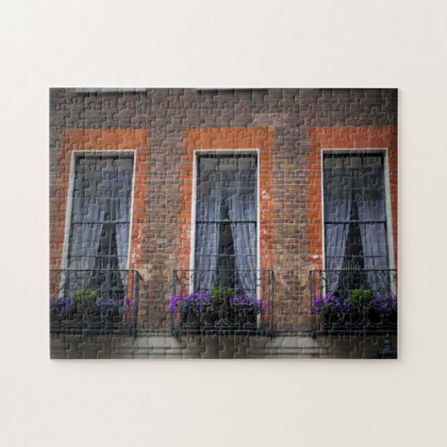 Window Boxes of London - 11x14 - 252 pc Jigsaw Puzzle (Horizontal)