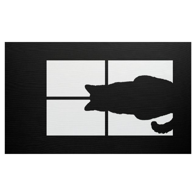 Window Cat Click to Customise Colour Decor Option Fabric (Yard)