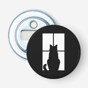 Window Cat Click to Customise Get any colour decor Bottle Opener
