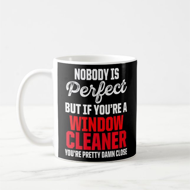 Window Cleaner Cleaning  14  Coffee Mug (Left)