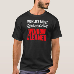 Window Cleaner Cleaning 2 T-Shirt