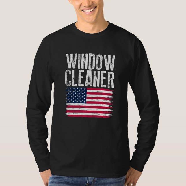 Window Cleaner   Cleaning     40 T-Shirt (Front)