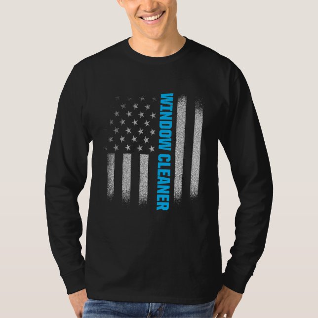 Window Cleaner Cleaning 5 T-Shirt (Front)