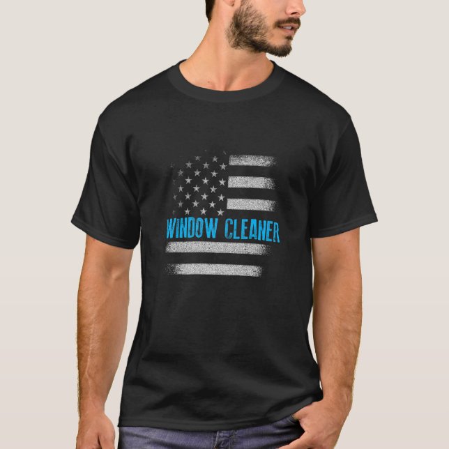Window Cleaner   Cleaning     5 T-Shirt (Front)