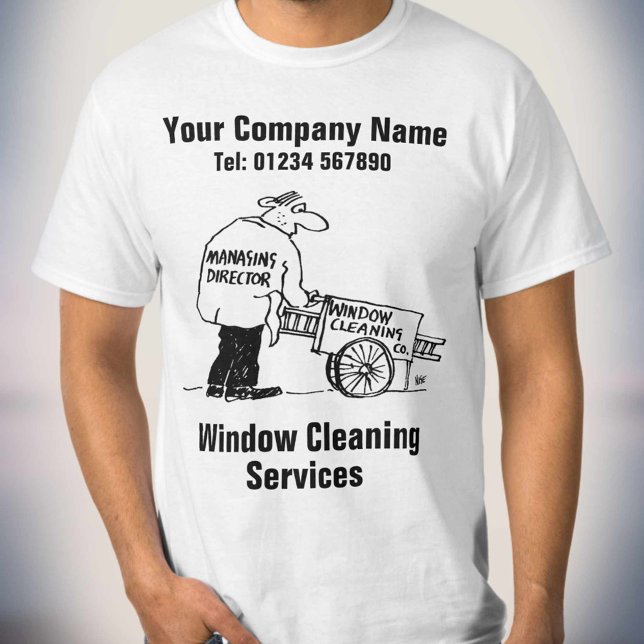Window Cleaner Window Cleaning Services T-Shirt (Creator Uploaded)