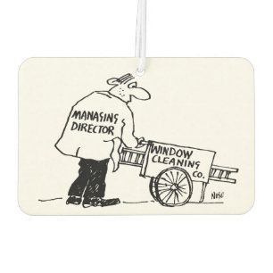 Window Cleaner with Window Cleaning Cart Car Air Freshener