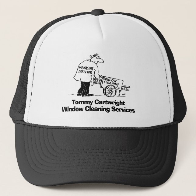 Window Cleaning Business. Trucker Hat (Front)