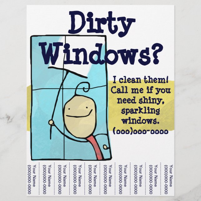 Window Cleaning Flyer (Front)